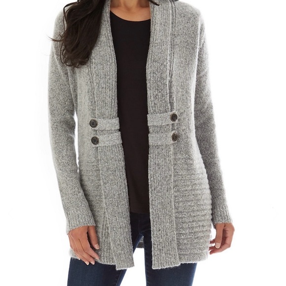 Apt. 9 Sweaters - Apt. 9 Shawl Collar Cardigan Women’s Medium